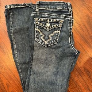 Miss Chic size 7 bootcut riding jeans